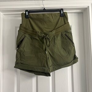 Gap Fit Olive Green Women's maternity Shorts